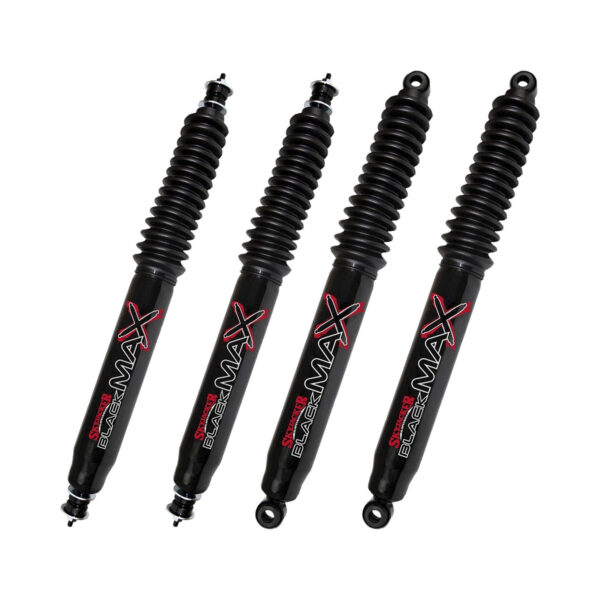66-77 Ford F250 Low Boy 4WD 2-4" Fr 0-4" Rear Lift Skyjacker Black MAX Shocks