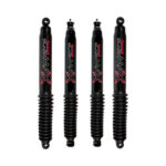 70-76 Ford F-100 4WD 1.5-4 Fr 1.5-2 Rear Lift Skyjacker Black MAX Shocks