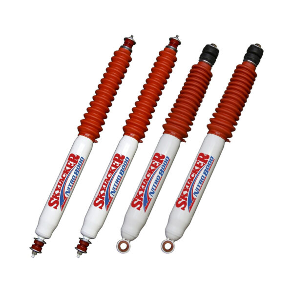 77.5-79 Ford F250 Low Boy 4WD 3.5-4" Front 1-3" Rear Lift Skyjacker Nitro Shocks