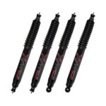77.5-79 Ford F250 Low Boy 4WD 3.5-4" Fr 1-3" Rear Lift Skyjacker Black MAX Shocks