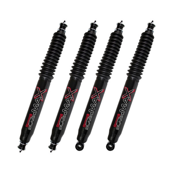 77.5-79 Ford F250 Low Boy 4WD 3.5-4" Fr 1-3" Rear Lift Skyjacker Black MAX Shocks