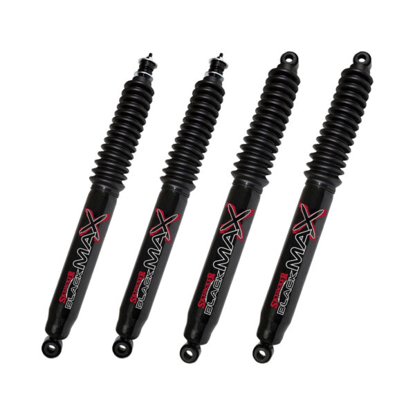 80-96 Ford F-350 2WD 5-8" Fr 3.5-6" Rear Lift Skyjacker Black MAX Shocks