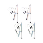 84-'01 JEEP Cherokee (XJ) 4WD Bilstein 5160 3.5-4" Front & Rear Lift Shocks