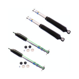 84-'01 JEEP Cherokee XJ 2WD Bilstein 5100 3.5-4" Front & 3.5-4" Rear Lift Shocks-24-188197-33-066868