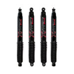 84-85 TOYOTA Pickup 4WD 7-8 Fr 4-8.5 Rear Lift Skyjacker Black MAX Shocks