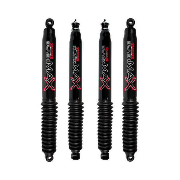 86-89 TOYOTA LC FJ60 4WD 0-2 Lift Skyjacker Black MAX Shocks