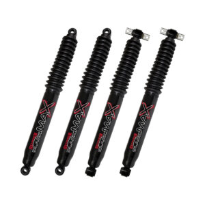 88-98 Chevy/GMC 3/4 Ton 4WD 0-3" Fr 0-2" Rear Lift Skyjacker Black MAX Shocks