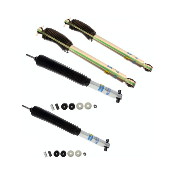 92-'99 Chevy/GMC C1500 Suburban 2WD Bilstein 5100 6" Front 4-5" Rear Lift Shocks-24-236942-24-067379