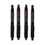 94-01 Dodge Ram 1500 4WD 2-3 Fr 1-5 Rear Lift Skyjacker Black MAX Shocks