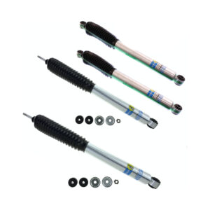94-'01 Dodge Ram 1500 4WD Bilstein 5100 3" Front & 0-1" Rear Lift Shocks-24-185776-24-185783