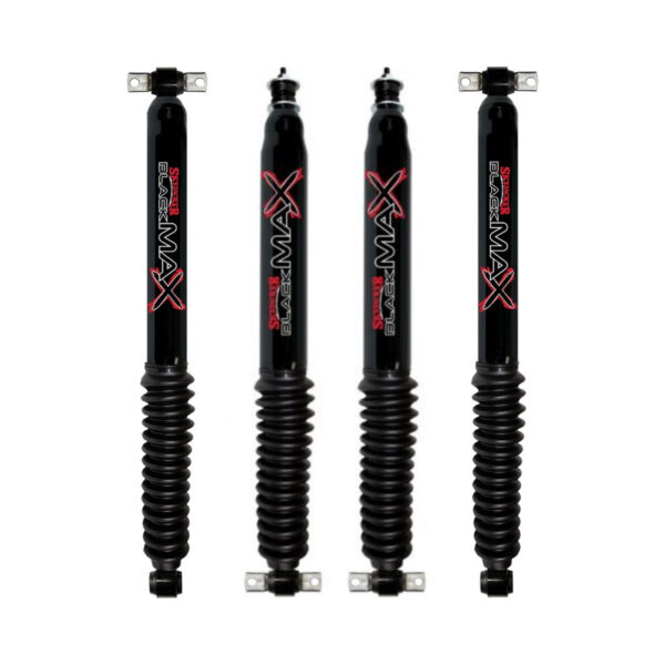 97-06 Jeep Wrangler TJ 4WD 3.5-4 Lift Skyjacker Black MAX Shocks