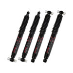 97-06 Jeep Wrangler Unlimited 4WD 6-9" Fr 6-8" Rear Lift Skyjacker Black MAX Shocks
