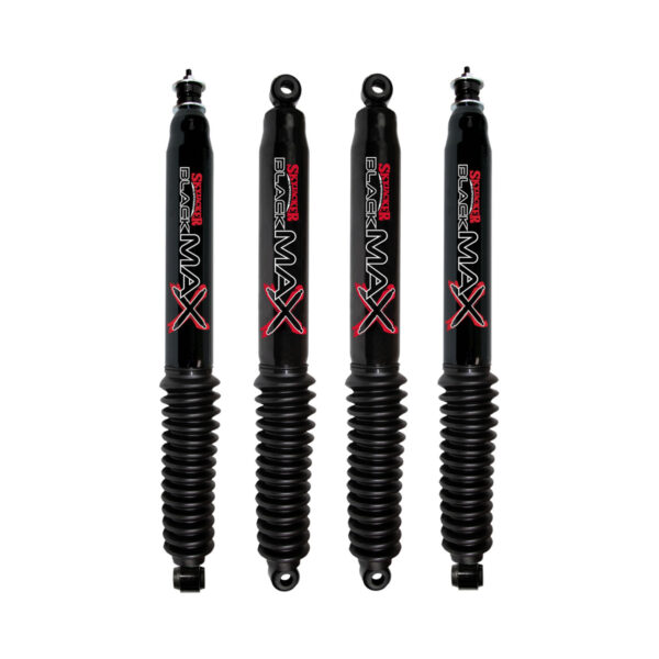 99-04 Ford F350 Super Duty 2WD 6-8 Fr 7-8 Rear Lift Skyjacker Black MAX Shocks