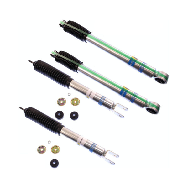 99-'06 Chevy / GMC Sierra 1500 4WD Bilstein 5100 6" Front & 3" Rear Lift Shocks-24-185950-24-186636