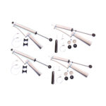 99-'10 Chevy/GMC Sierra 2500HD 4WD Bilstein 5160 6" Front & 4" Rear Lift Shocks-25-187687-25-187694