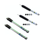 99-'10 Chevy / GMC Sierra 2500 4WD Bilstein 5100 6" Front & 4" Rear Lift Shocks-24-187183-24-186636