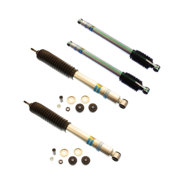 99-'14 Ford F250 2WD Bilstein 5100 6" Front & 2-4" Rear Lift Shocks-24-065283-24-062466