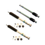 99-'14 Ford F350 2WD Bilstein 5100 6" Front & 2-4" Rear Lift Shocks-24-065283-24-062466