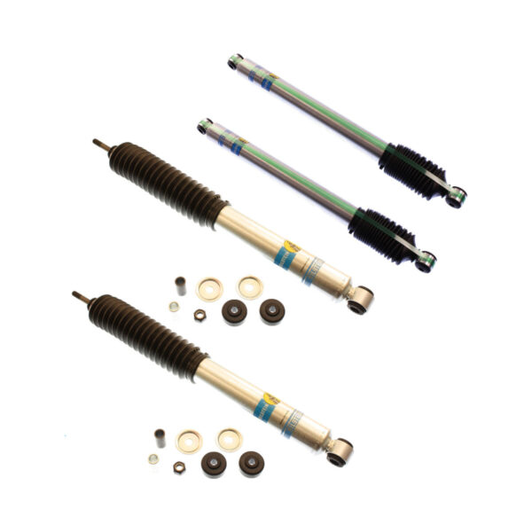 99-'14 Ford F350 2WD Bilstein 5100 6" Front & 2-4" Rear Lift Shocks-24-065283-24-062466