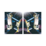 ARB OMEGS12 Zinc Plated Old Man Emu Shackles and Pins For Leaf Spring Bushes For 1998-2004 Toyota Tacoma