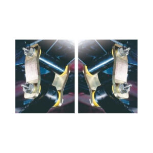 ARB OMEGS12 Zinc Plated Old Man Emu Shackles and Pins For Leaf Spring Bushes For 1998-2004 Toyota Tacoma