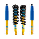 Bilstein 4600 Assembled Coilovers with OE Replacement Springs and Rear Shocks for 2005-2021 Nissan Frontier