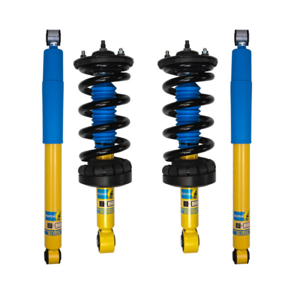 Bilstein 4600 Assembled Front Coilovers and Rear Shocks for 2016-2023 Nissan Titan XD 5.0L