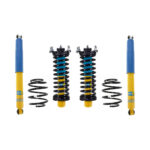 Bilstein 4600 Assembled Front Coilovers and Rear Shocks with Rear Coil Springs for 2002-2012 Jeep Liberty