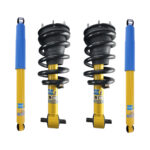 Bilstein 4600 Assembled Front Coilovers with OE Replacement Coils and Rear Shocks for 2007-2013 Chevy Silverado 1500
