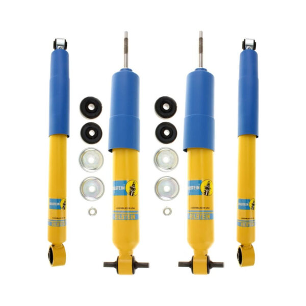 Bilstein 4600 Front & 0-1″ Rear Lift Shocks for 99-’06 GMC Sierra 1500 2WD