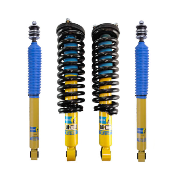 Bilstein 4600 Front Assembled Coilovers with OE Replacement Coils and Rear Shocks for 2001-2007 Toyota Sequoia