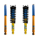 Bilstein 4600 Front Assembled Coilovers with OE Replacement Coils and Rear Shocks for 2015-2022 GMC Canyon