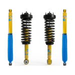 Bilstein 4600 Front Assembled Coilovers with OE Replacement Coils and Rear Shocks for 2021-2025 Ford F-150