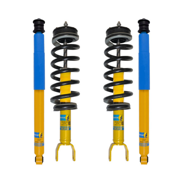 Bilstein 4600 Front Coilovers and Rear Shocks with OE Replacement Coils for 2019-2024 Ram 1500 4WD New Body