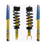 Bilstein 4600 Front Coilovers with OE Replacement Coils and Bilstein 4600 Rear Shocks for 2019-2024 Ram 1500 Classic 4WD