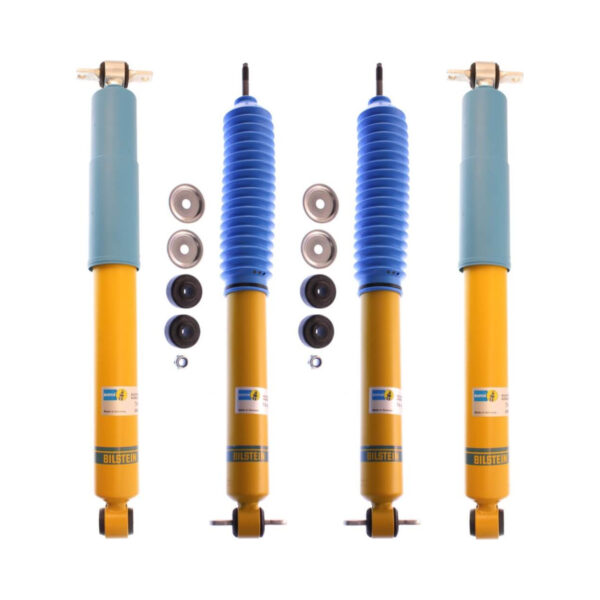 Bilstein 4600 Front & Rear Shocks for 84-'01 JEEP Cherokee (XJ) 4WD