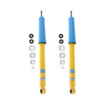Bilstein 4600 Rear Shocks for 2005-2015 Toyota Tacoma RWD 5 Lug