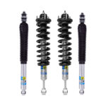 Bilstein 5100 0-0.85 Lift Front Assembled Coilovers with OE Springs and 0-1 Rear Lift Shocks for 2005-2015 Toyota Tacoma
