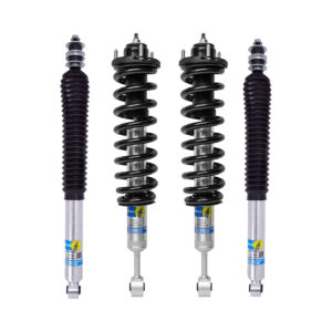 Bilstein 5100 0-0.85 Lift Front Assembled Coilovers with OE Springs and 0-1 Rear Lift Shocks for 2005-2015 Toyota Tacoma