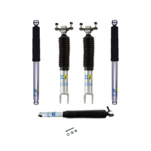 Bilstein 5100 0-1.5 Front, 0-1 Rear Lift Shocks + Stabilizer Kit for 2011-2023 Chevy-GMC Sierra-Silverado 2500-3500HD