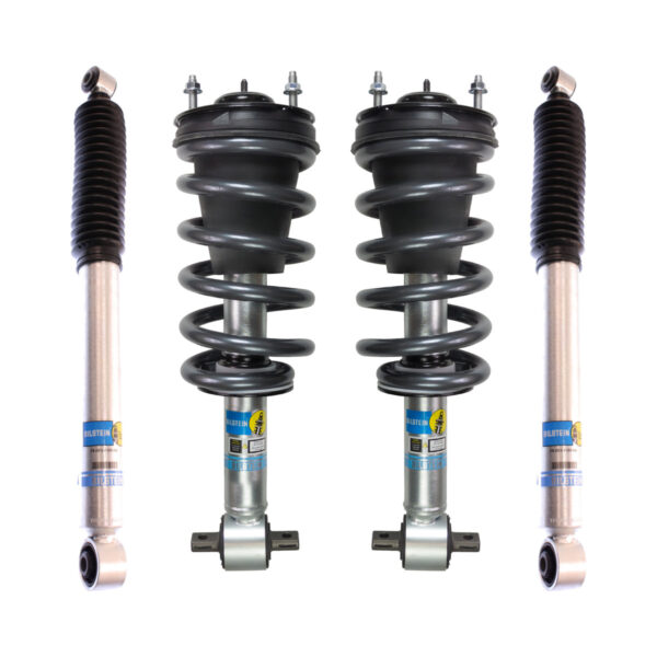 Bilstein 5100 0-1.75 Front Coilovers and 0-1 Rear Lift Shocks for 2007-2014 Chevrolet Tahoe 4WD-2WD