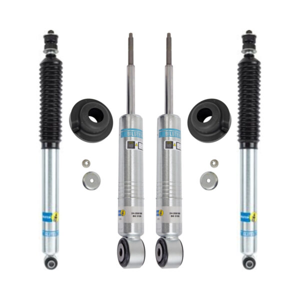 Bilstein 5100 0-2.2" Front, 0-1" Rear Shocks for 2017-2019 Nissan Titan Non HD