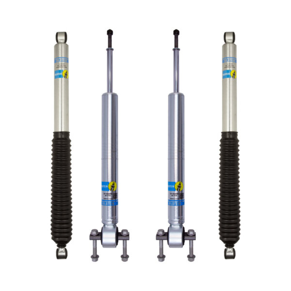 Bilstein 5100 0-2.5" Front, 0-1" Rear Lift Shocks for 2021 Ford F-150 4WD