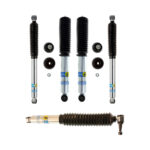 Bilstein 5100 0-2.5 Front and 4600 Rear Lift Shocks +Stabilizer for 03-09 HUMMER H2