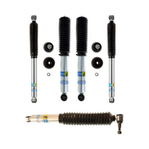 Bilstein 5100 0-2.5 Front and 4600 Rear Lift Shocks +Stabilizer for 03-09 HUMMER H2
