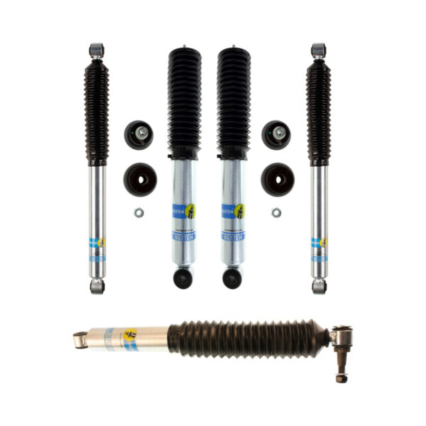 Bilstein 5100 0-2.5 Front and 4600 Rear Lift Shocks +Stabilizer for 03-09 HUMMER H2