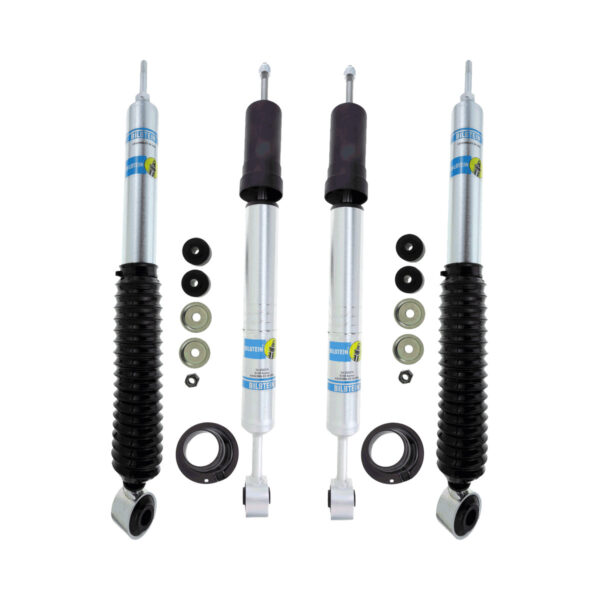 Bilstein 5100 0-2.5" Lift Adjustable Front Rear Shocks for 2003-2009 4Runner, FJ Cruiser