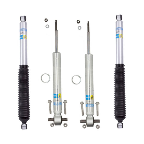 Bilstein 5100 0-2'' Front & 0-1'' Rear Lift Shocks for 15-’17 FORD F150 2WD
