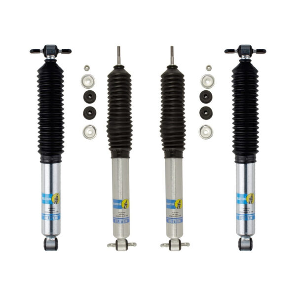 Bilstein 5100 0-2" Front and 0-2" Rear Lift Shocks for 1997-2006 JEEP Wrangler TJ 4WD