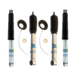 Bilstein 5100 0-2" Front Height Adjustable and 0-1" Rear for 2005-2015 Nissan Xterra 4WD